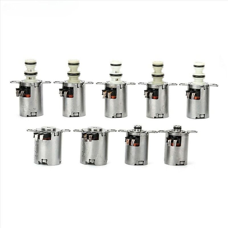 6DCT450 ट्रांसमिशन सोलेनोइड किट 9PCS/1Set 6 स्पीड सूट For Ford Galaxy Focus Mondeo